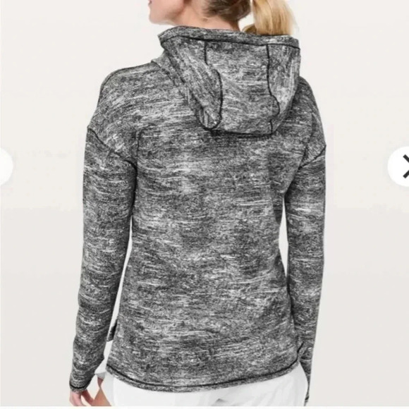 Lululemon Forever Endeavor Hoodie Pullover Gray Size 6 - Picture 3 of 10